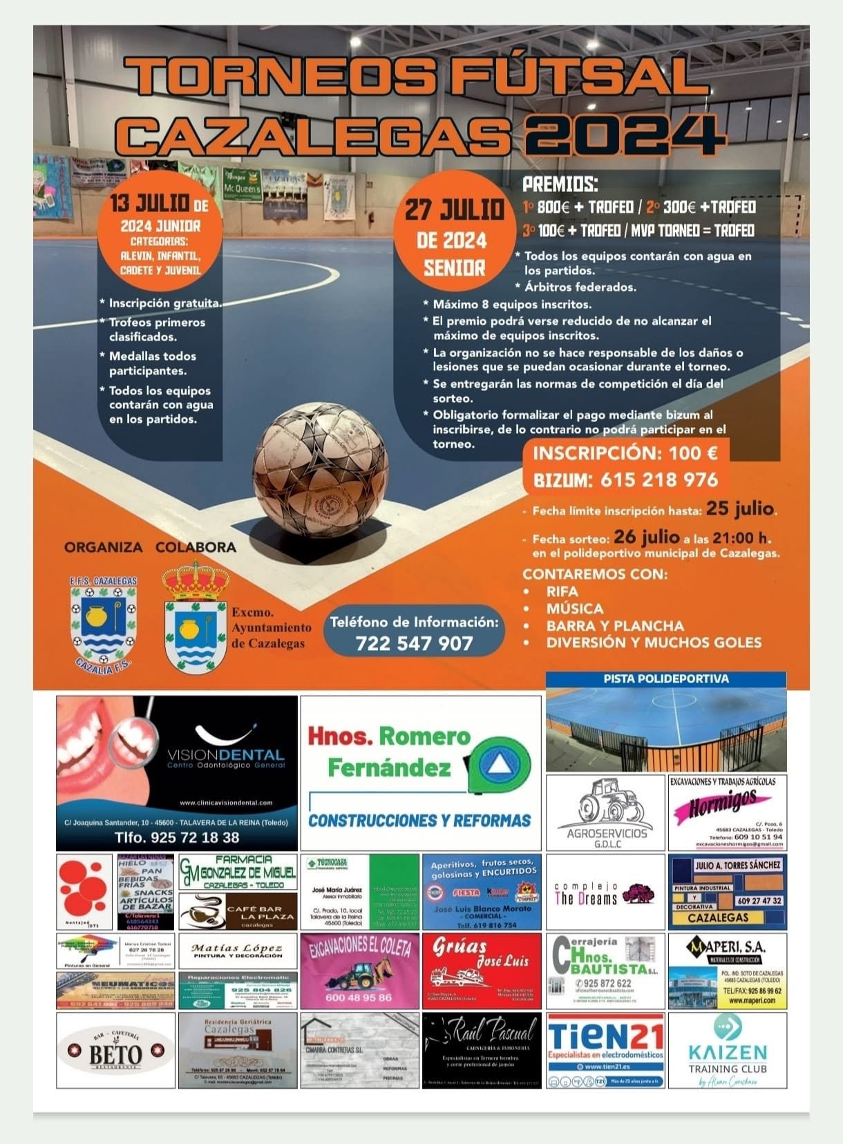 La Escuela de Fútbol de Cazalegas abre la temporada 2026/2027 con nuevos retos e ilusión.